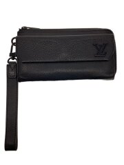 画像：ジッピー・ウォレット_LVアエログラム/--/BLK/メンズ