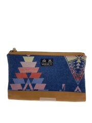 画像：バッグ/コットン/BLU/総柄