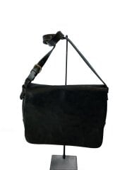 画像：ショルダーバッグ/レザー/BLK