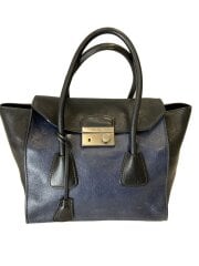 画像：トートバッグ/レザー/BLK/BN2665