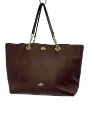 画像：トートバッグ/レザー/BRD/無地/56830