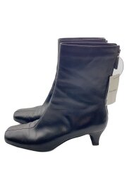 画像：ショートブーツ/UK6.5/BLK/レザー/DY16074//