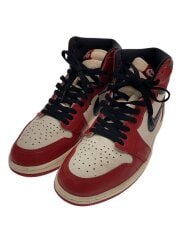 画像：ハイカットスニーカー/28cm/RED/レザー/DZ5485-612