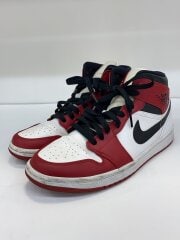 画像：AIR JORDAN 1 MID_エア ジョーダン 1 ミッド/26.5cm/WHT