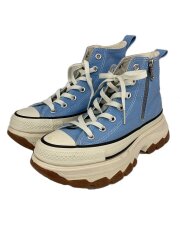 画像：ハイカットスニーカー/22.5cm/BLU/1SE363