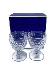 画像：グラス/2点セット/CLR/ボストンペアワイングラス/11-7299-0030P