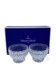 画像：グラス/2点セット/CLR/ボストンクリスタルボウル