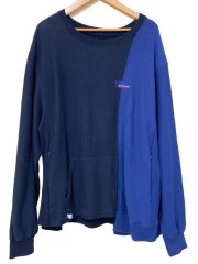 画像：SWITCHED XXL SWEAT SHIRT/スウェット/--/コットン/NVY/FNT-SW-U02