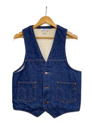画像：70s/USA製/Vaquero/ベスト/M/デニム/IDG