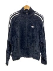 画像：FAUX MOHAIR CLASSIC TRACKTOP/L/ファー/ブラック/KR5145