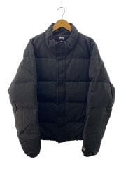画像：ダウンジャケット/XL/コットン/BLK/ブラック/115544/ステューシー