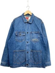 画像：Gジャン/L/デニム/IDG//Diamond Stitch Denim Chore Coat