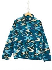 画像：フリースジャケット/M/ポリエステル/BLU/総柄/STY25455FA17/patagonia/パタゴニア