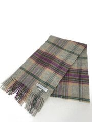 画像：マフラー/カシミア/GRY/オンブレCK/レディース