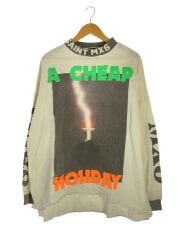 画像：LS TEE/A CHEAP HLDY/M/コットン/WHT/SM-YS8-0000-017