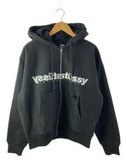 画像：MIRROR ZIP HOODIE/S/コットン/BLK/Z4000SZS