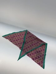 画像：TANILAG/スカーフ/シルク/PNK/総柄/レディース