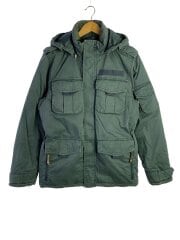 画像：ダウンジャケット/S/コットン/GRN/4213