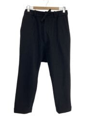 画像：ボトム/3/ウール/BLK/無地/GC-P12-102