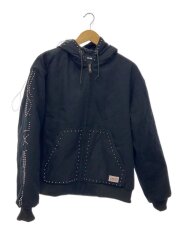 画像：ジャケット/M/コットン/BLK/101243021008