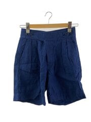 画像：ショートパンツ/1/リネン/NVY/PA-19SU209