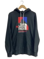 画像：パーカー_NT12131/L/コットン/BLK/プリント