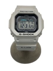 画像：クォーツ腕時計・G-SHOCK/デジタル/ラバー/WHT/WHT//