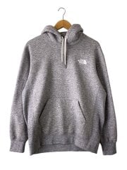画像：BACK SQUARE LOGO HOODIE_バックスクエアロゴフーディー/M/ポリエステル/GRY/プリン//
