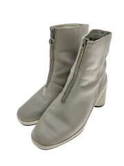 画像：Upright Grey Ankle Boots/ブーツ/38/GRY//