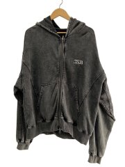 画像：ジップパーカー/XL/コットン/GRY/50855425