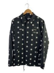 画像：ナイロンジャケット/S/ナイロン/BLK/総柄/FCRB-178033