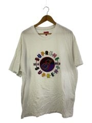 画像：Chenille Crest S/S Top/XL/コットン/WHT/汚れ有