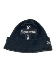 画像：20FW/New Era Cross Box Logo Beanie/FREE/アクリル/BLK/メンズ/毛玉有
