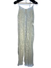 画像：キャミワンピース/FREE/ナイロン/CRM/無地/010HS630-1600