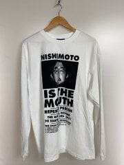 画像：長袖Tシャツ/XL/コットン/WHT