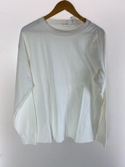 画像：長袖Tシャツ/3/コットン/WHT/W03-05005