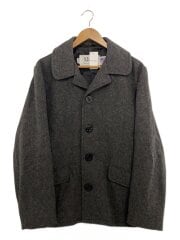 画像：U.S.740N PEA JACKET/USA製/ピーコート/40/ウール/GRY//