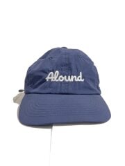 画像：ALOUND/アラウンド/YLON CAP ROUND LOGO/キャップ/FREE/ナイロン/ネイビー
