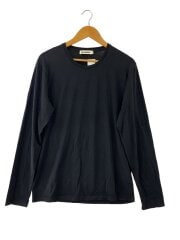 画像：長袖Tシャツ/M/コットン/BLK/無地/KK JM ZY 0013//