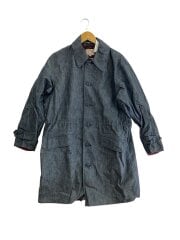 画像：ステンカラーコート/38/デニム/IDG