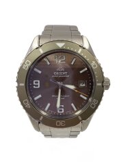 画像：クォーツ腕時計/アナログ/ステンレス/BRW/SLV/RN-WJ0004Y