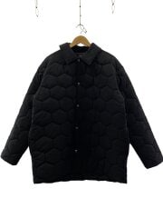 画像：キルティングジャケット/L/ポリエステル/BLK/FZ40