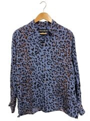 画像：長袖シャツ/M/--/BLU/アニマル