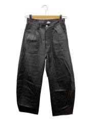 画像：フェイクラムスキンカーヴィーパンツ/ボトム/36/フェイクレザー/BLK/CL305106ER-01