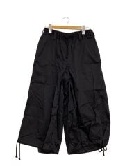 画像：WEPON CLOTH HAKAMA BALLOON PANTS/2/コットン/BLK/無地/UW-P02-010//