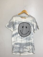 画像：USA製/90s/SMILE/タイダイ/Tシャツ/XL/コットン/GRY/プリント//