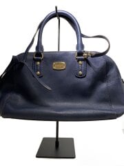 画像：ハンドバッグ/レザー/NVY/FP-1605