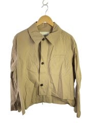 画像：20SS/Powder Cotton Overlap Shirt/M/コットン/BEG/SNM-075