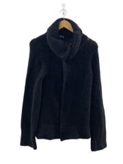 画像：ニットジャケット/M/ナイロン/BLK/ZU83KD306