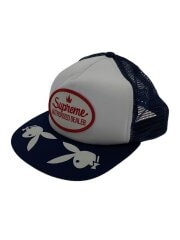画像：26SS/Playboy Mesh Back 5-Panel/FREE/ポリエステル/NVY/無地/メンズ//
